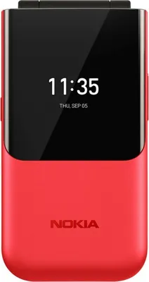 Produktbild von Nokia 2720 Flip TA-1170 Dual Sim Rot 2G Kamera Tasten Klapphandy mit Außendisplay NEU