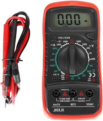 Image de Multimètre numérique XL830L rouge