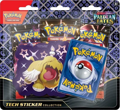 Obrázek produktu pro Pokémon 85613 Paldean Fates Tech Sticker Collection