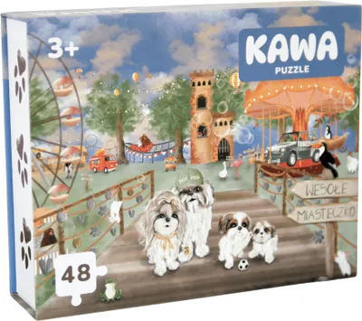 Obrázok produktu pre Puzzle XL 48 elementów z motywem Wesołe Miasteczko