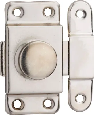 Image de Verrou pour porte d'ameublement, 40mm, acier zingué - THIRARD