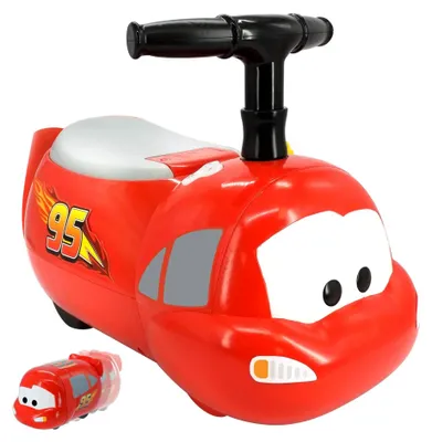 Image de KIDDIELAND Cars Porteur McQueen Zoom avec voiture bonus