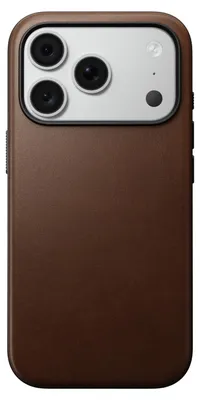 Productafbeelding van Nomad Modern lederen hoesje, bruin - voor iPhone 18 Pro/17 Pro