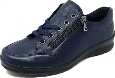 Produktbild von Semler Xenia Damen Schnürer in Blau, Größe 8