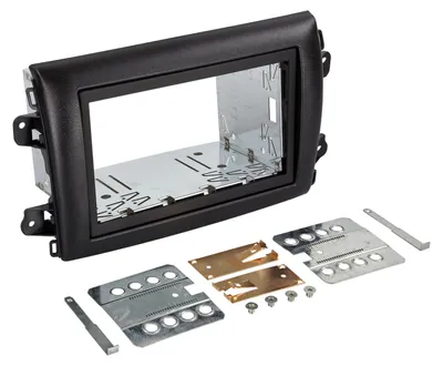 Image de Plaque de façade 2-DIN Kit d'installation Citroën/Fiat/Opel 2-DIN