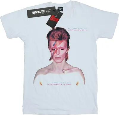 Produktbild von David Bowie - "My Love For You" T-Shirt für Herren BI21113 (XXL) (Weiß)
