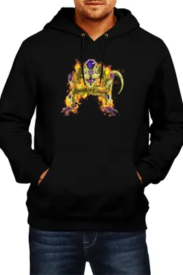 Obrázok produktu pre Pánska Mikina S Kapucňou Japan Anime Manga Comics Dragon Anime Manga Ball Z 09, Man 2XL / čierna