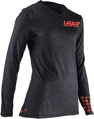 Produktbild von Leatt Damen Langarm Jersey MTB Gravity 2.0 , Schwarz, XL