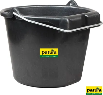 Produktbild von Kunststoff Flachrücken Eimer 20 Liter, Ø 38 cm