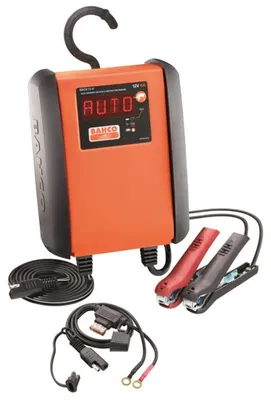 Produktbild von Bahco Vollautomatisches Mikroprozessor Batterieladegerät BBCE12-6, 6 Ampere, 8-stufig