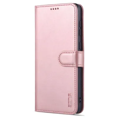 Immagine prodotto di Custodia protettiva per smartphone Samsung Galaxy A33 5G, cover, custodia portafoglio a 360 gradi, colore: rosa oro