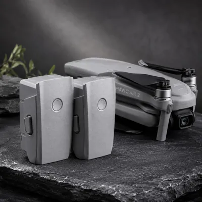 Obrázok produktu pre 2x náhradná batéria s kapacitou 3750 mAh, kompatibilná s DJI Mavic Air 2 – 11,55V, 43,31Wh, Li-Ion batéria pre drony – dvojbalenie / sada 2 kusov
