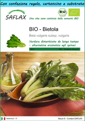 Immagine prodotto di SAFLAX Set regalo -- Bietola - 150 semi - Beta