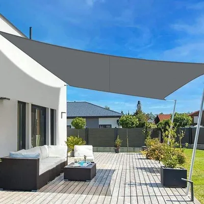Immagine prodotto di Tenda da sole idrorepellente rettangolare 3x4 m con protezione UV per giardino e terrazza