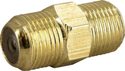 Produktbild von Schwaiger GOKVB8323 537, F-Typ, Weiblich, Gold, Metall, Sichtverpackung, 1 Stück(e)