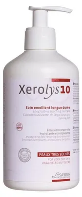 Produktbild von Lab Lysaskin, Xerolys 10, Urodium, Weichmacher, tä glich, Emulsion, fü r Gesicht, 200 ml