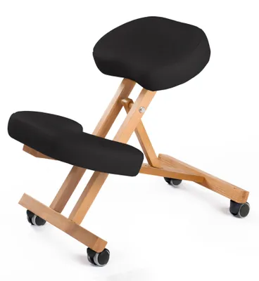 Obrázek produktu pro Klekačka Medimas Orion - rehabilitační klekací židle černá