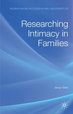 Produktbild von Researching Intimacy in Families