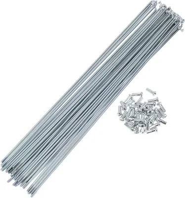Obrázok produktu pre Kolesové špice, 13G, pozinkovaná oceľ, 285 mm, 36 kusov, určené pre bicyklové kolesá