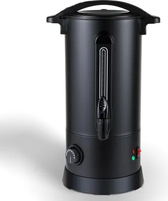 Image de TolleTour Glühweinkocher 10Liter en acier inoxydable avec robinet distributeur de boissons chaudes Glühweinkessel Glühweinautomat Glühweinweinopf électrique