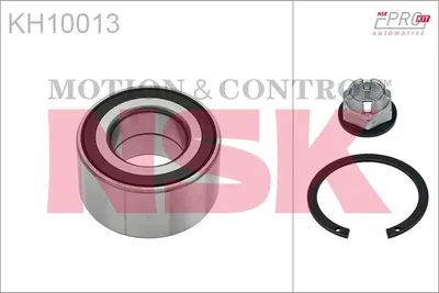 Produktbild von NSK Radlagersatz Vorne für RENAULT Clio IV Schrägheck (BH) 72mm KH10013