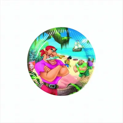 Produktbild von Disney Pirates 10 Pappteller 23cm