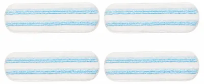 4er-Pack Ersatzbezüge Mikrofaser für H2PrO Wischmopp