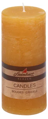 Produktbild von Stumpenkerze "Raureif" Honig 150/68 mm