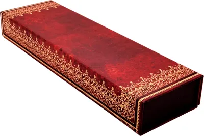 Image de Paperblanks Trousse à crayons en aluminium - magnétique, avec compartiment, 220x68x30 mm