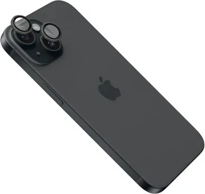 Immagine prodotto di FIXED Fixed Camera glass | Apple | iPhone 16/16 Plus | Tempered glass | Black