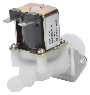 Imagen del producto de Válvula de tratamiento de agua de 220V, 3/4 de pulgada, solenoide de plástico