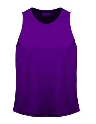 Immagine prodotto di Just Cool JC007 | Cool Vest Tank Top Sport T-Shirt - WRAP cert. Produzione - Colore: Viola - Taglia: L