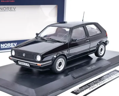 Obrázok produktu pre Volkswagen Golf II CL (1987) čierny NOREV 1:18