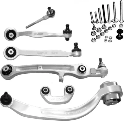 Produktbild von MS 36796R-SET-MS Lenkersatz, Querlenkersatz Vorderachse rechts für AUDI A6 C6 (4F2)