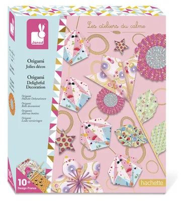 Produktbild von Janod Origami Dekorations-Bastelset - Kreatives Hobby für Kinder