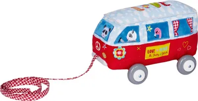 Produktbild von Spiegelburg Bus auf Holzrollen BabyGlück