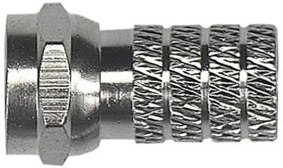 Produktbild von Axing CFS00400, F-Typ, F, Männlich, Edelstahl, 100 Stück(e)