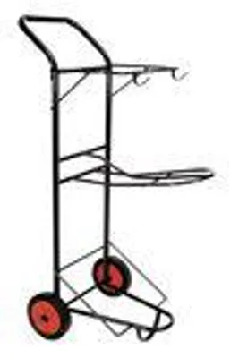 Produktbild von Sattelhalter Sattelwagen Sattelcarry Sattelcaddy Sattelablage-Rollwagen 056/38A
