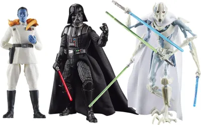 Zdjęcie produktu dla Star Wars Black Series Actionfiguren 3er-Pack Masters of Evil 15 cm