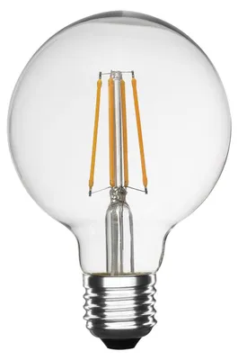 Immagine prodotto di Alcapower Lampadina LED Globo G95 Filamento Trasparente 12W 1850lm E27 Luce Fredda 6000K, Alta Efficienza Energetica, Durata 25000 Ore, Classe D