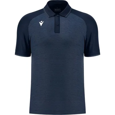 Produktbild von Macron Glory Aulos Poloshirt Kinder - Marine / Marine Meliert