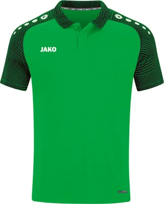 Immagine prodotto di JAKO Polo Performance per bambini, colore:verde tenue/nero, taglia:140