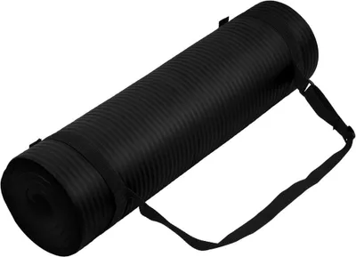 Obrázek produktu pro Protiskluzná yoga podložka z NBR, zelená, s popruhem pro přenášení