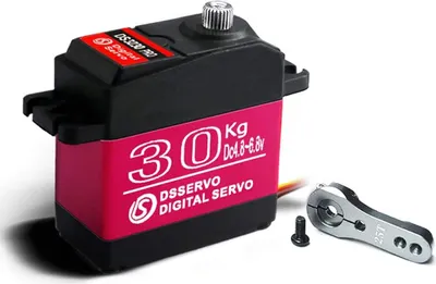 Produktbild von Servomotor DS3230 PRO 6V 30KG mit 25T Kamm | Präzisionsmodellbau/Robotik | Aluminiumgehäuse, 180°, Kompatibel mit RC-Autos und LKWs