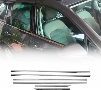 Image de Baguettes de fenêtre pour VW Golf mk7 Variant 2013-2020 en acier inoxy chromé