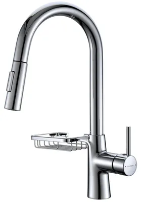 Produktbild von Küchenarmatur mit ausziehbarer Brauseköpfe – 360° schwenkbar