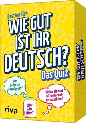Produktbild von Wie gut ist Ihr Deutsch? - Das Quiz