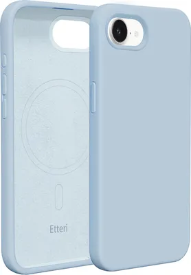 Zdjęcie produktu dla Etteri Silicone Mag Cover dla iPhone 16e Etui na telefon komórkowy Jasnoniebieski