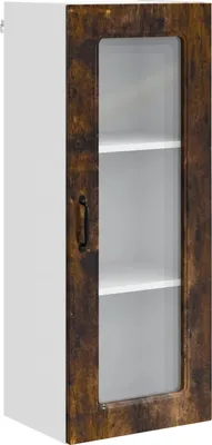 Produktbild von vidaXL Geschirrspülerfront Kalmar Geräucherte Eiche 40 x 31 x 100 cm
