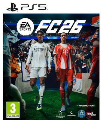 Obrázek produktu pro Electronic Arts EA Sports FC 26, PlayStation 5, Režim multiplayer, E (bez omezení), Fyzické médium